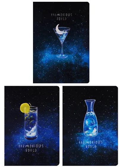 Тетрадь в линейку Wengu, Harmonious World, B5, 38 листов, в ассортименте - фото 5