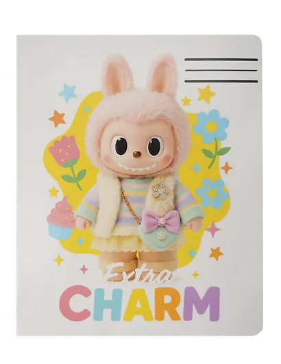 Тетрадь 12 листов в клетку "Кидз Бэй. Монстрики-милашки" скрепка, в ассортименте - фото 8