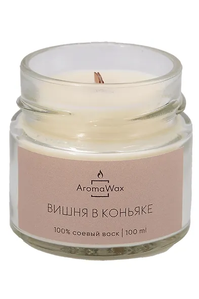 Ароматическая свеча Вишня в коньяке (100мл) - фото 2