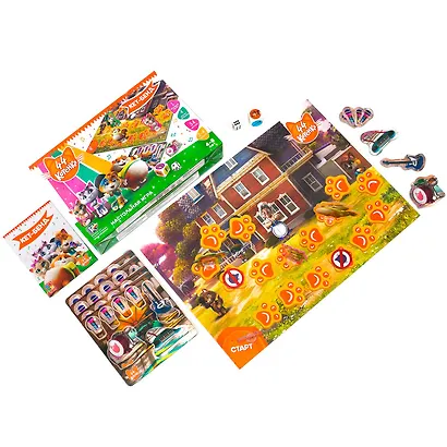 Игра настольная Vladi Toys 44 Котенка Кет-Бенд - фото 2