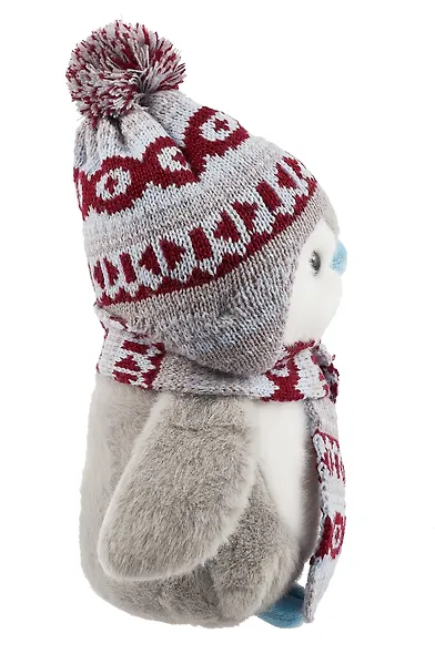Мягкая игрушка Пингвин в шапке и шарфе (25см) (12-1012-K6) Bookvalno - фото 7