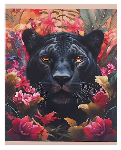 Тетрадь 80л кл. "Микс" скрепка, мелов.картон, поля, офсет, ассорти - фото 2