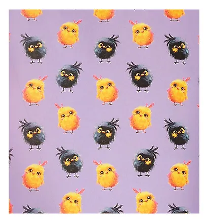 Бумага упаковочная 70*100см "Птенцы" инд.уп. - фото 2