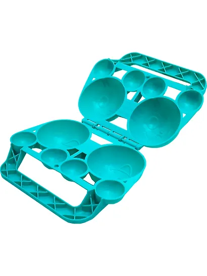 Форма для снега и песка "Гусеничка" (20х15 см, в сетке) - фото 3