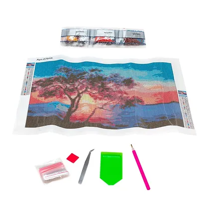 Набор для творчества. Алмазные узоры "Волшебный закат", 30 х 40 см - фото 5