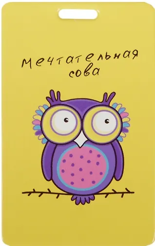Чехол для карточек Мечтательная сова - фото 1