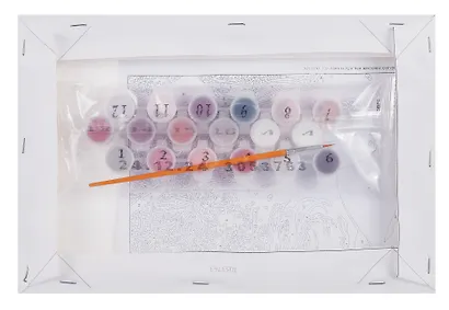 Картина по номерам "Благословение небожителей. Се Лянь и Хуа Чен. Цветение сакуры" - фото 4