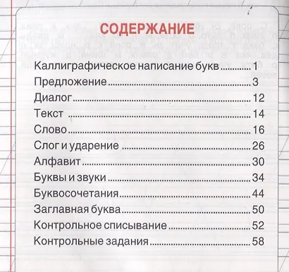 Тетрадь-тренажер. Русский язык. 1 класс - фото 2