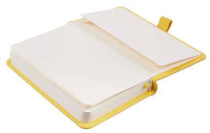 Скетчбук 9*14 80л "Yoi" желтый, 140г/м2, слоновая кость, тв.обл., Yoi - фото 3