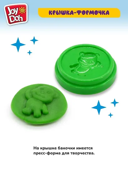 Масса для лепки Joy Doh, набор Croco Dentist - Зубастик, голова крокодила, 3D формы, 8 аксессуаров, 5 баночек с тестом, (5 х 50г) - фото 4