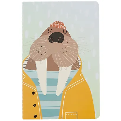 Тетрадь общая «Fashion animals» в ассортименте, 32 листа в клетку, А5 - Kairui - фото 1