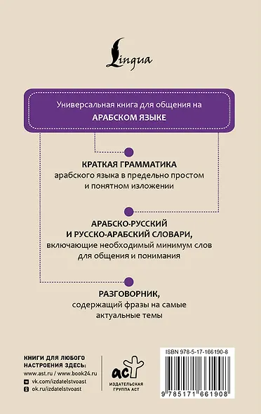 Арабский язык. 4 книги в одной: разговорник, арабско-русский словарь, русско-арабский словарь, грамматика - фото 2