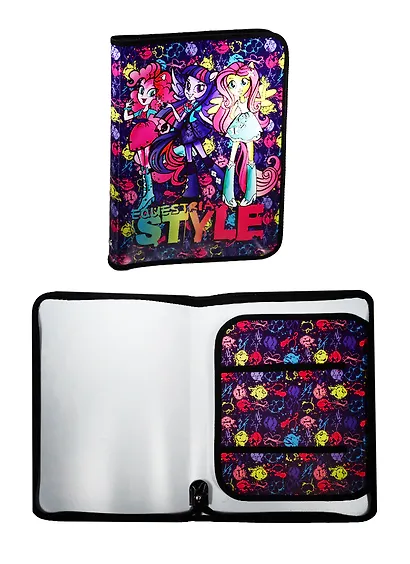 Папка для труда А4 "Equestria Girls" на молнии, Equestria Girls - фото 1