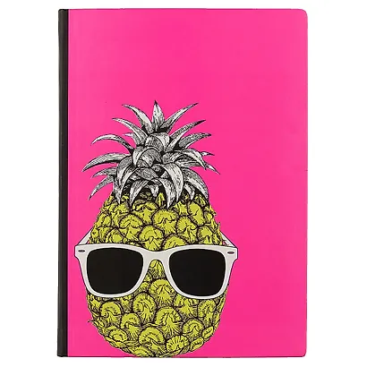 Записная книжка «Ананас в очках», 192 страницы - фото 1