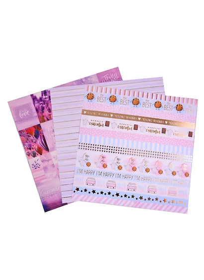 Набор бумаги Счастье рядом, 10 листов 30,5 ? 30,5 см 4938309 - фото 2