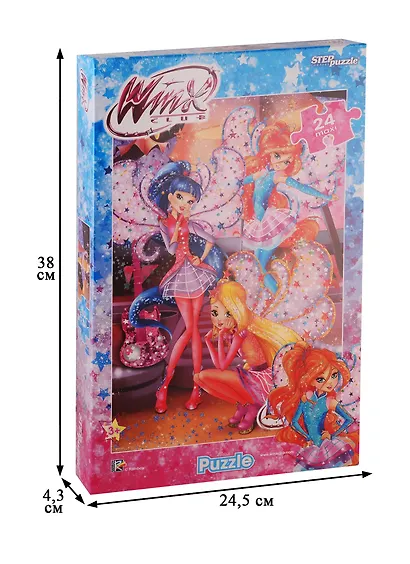Пазл Winx Step puzzle maxi 24эл - фото 2