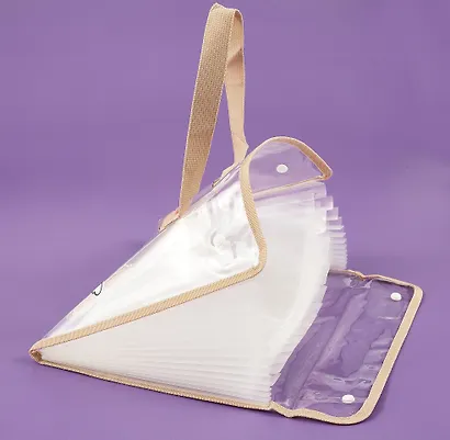 Портфель 13 отд "Capybara", тканевые ручки - фото 4