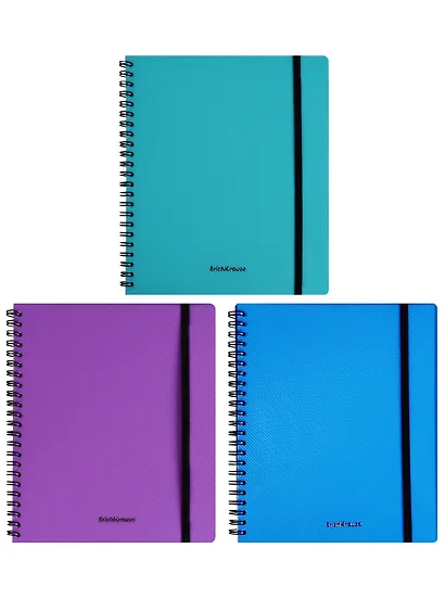Тетрадь в клетку Erich Krause, Glance Vivid, 80 листов, в ассортименте - фото 4