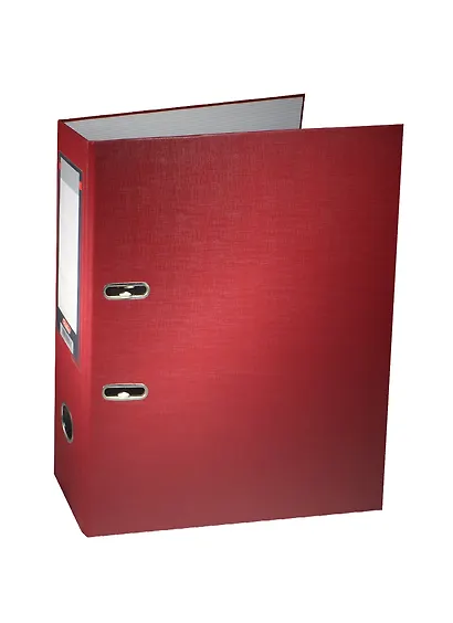 Папка архивная А4, 70 мм, бордо, Hatber - фото 1