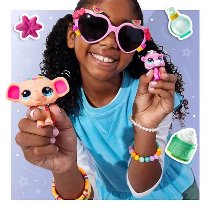 Игровой набор "Пара друзей" Спа у Слона (2 фигурки: Слон и Обезьяна) (Основная) - фото 2