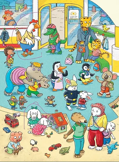 Добро пожаловать в детский сад! Виммельбух с окошками - фото 4