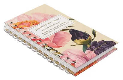 Записная книжка 94*174, 100 листов в клетку, "Blossom. Peonies", на спирали - фото 2