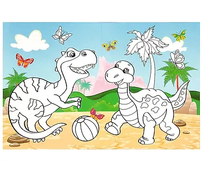 Мир динозавров. Раскраска длинная с заданиями - фото 3