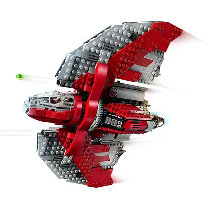 LEGO Star Wars: Джедайский шаттл T-6 Асоки Тано, 599 деталей (75362) - фото 5