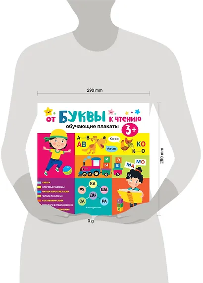 От буквы к чтению. Обучающие плакаты - фото 6