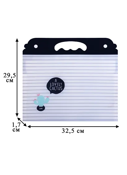 Папка-портфель А4 8 отделений "A Lovely Cactus" - фото 4