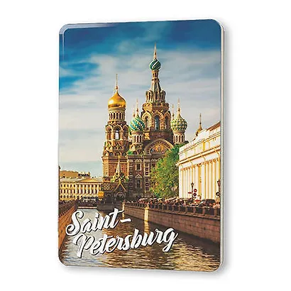 Сувенир, Магнит Спас-на-Крови 5,6*8,3см, картон - фото 1