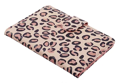 Обложка для паспорта и карточек, леопардовый принт - фото 3