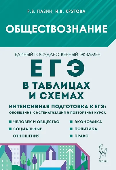ЕГЭ. Обществознание в таблицах и схемах. 10-11 классы. Интенсивная подготовка к ЕГЭ: обобщение, систематизация и повторение курса. Справочное пособие - фото 1