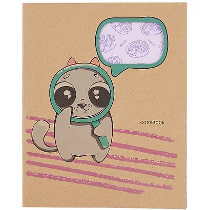 Тетрадь в клетку Unnika, "Сладкие мечты", 48 листов, в ассортименте - фото 3