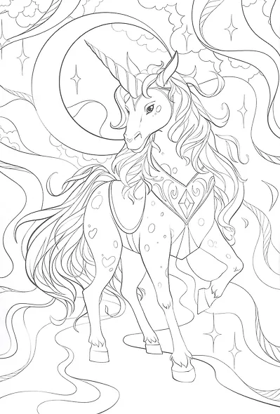 Волшебные существа: книжка-раскраска - фото 4