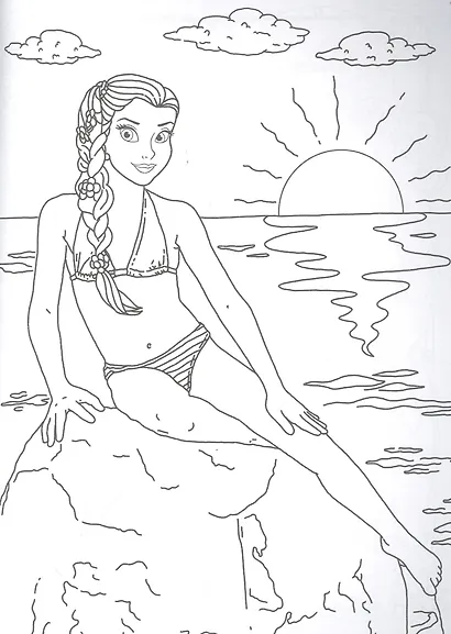 Раскраска для девочек. 100% стильная - фото 4