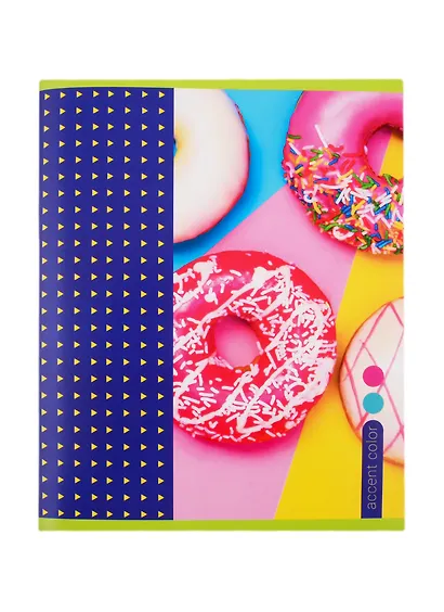 Тетрадь в клетку Unnika, "Яркие радости", 80 листов, в ассортименте - фото 1