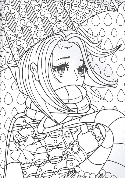 "Аниме Краш". Раскраска-антистресс - фото 3