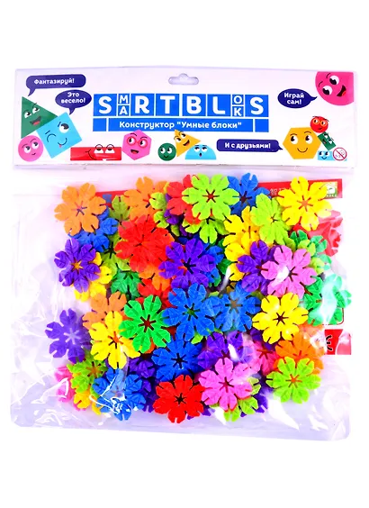 Конструктор пластиковый (300гр) (ТС-30) (пакет, хедер) - фото 2