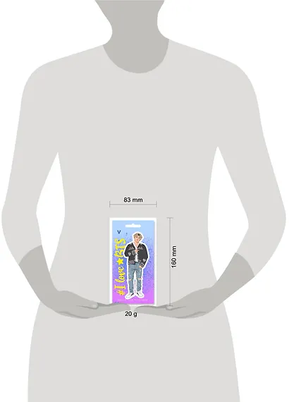 Фигурная магнитная закладка. BTS. V - фото 3