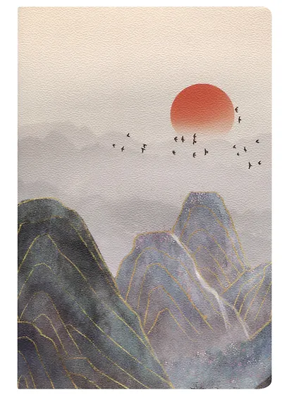 Тетрадь в клетку Kairui, Misterious mountains, 32 листа, в ассортименте - фото 2