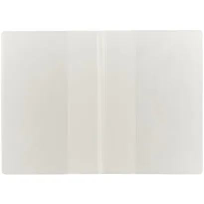 Обложка для паспорта Москва Девушка с зонтиком на велосипеде (ПВХ бокс) (ОП2019-222) - фото 2