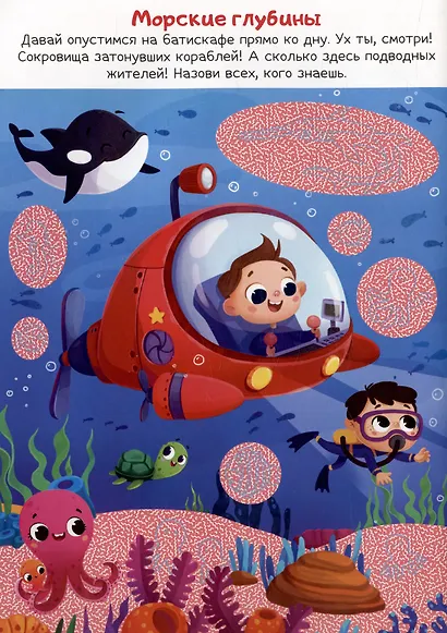 Приключения в небе и в воде: книжка с лупой - фото 5