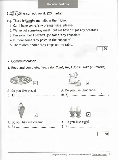 Английский в фокусе. 3 класс. Контрольные задания. ФГОС - фото 4