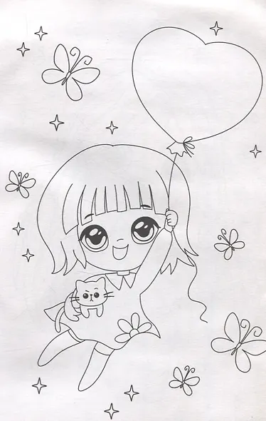 ЛЮБИМАЯ РАСКРАСКА эконом А4. МИЛАШКИ ЧИБИ - фото 3