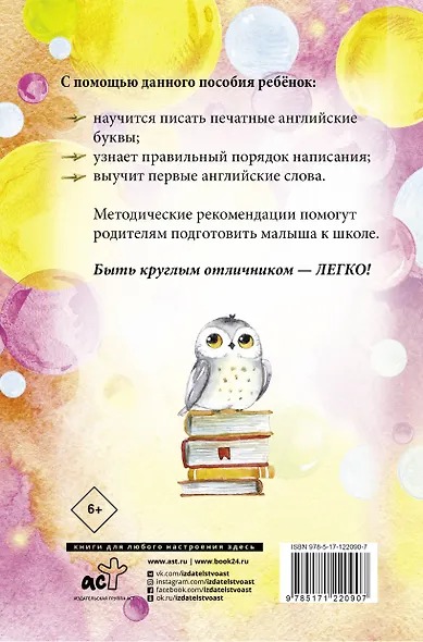 Английский язык. Учимся писать буквы и слова. Прописи с методическими рекомендациями - фото 2