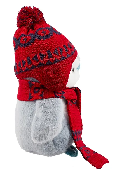 Мягкая игрушка Пингвин в шапке и шарфе (25см) (12-1012-K6) Bookvalno - фото 9