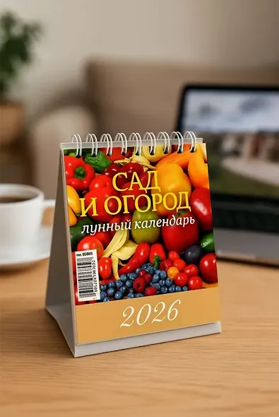 Календарь 2026г 100*140 "Сад и огород. Лунный календарь" настольный, домик - фото 2