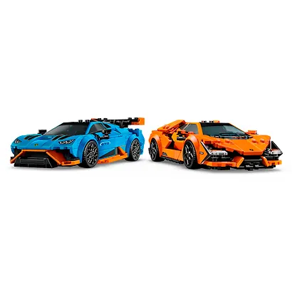 LEGO Speed Champions: Автомобили Lamborghini Revuelto & Huracan STO, 607 деталей (77238) - фото 5