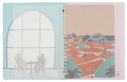 Тетрадь на кольцах в клетку Greenwich Line, Best memories, 80 листов - фото 3